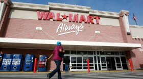 A Wal-Mart customer enters a store January 8, 2009 in Oakland, California. 
