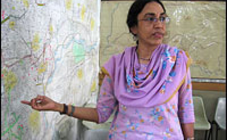 Parveen Rehman left a job at a high-end Karachi architectural firm to join the Orangi Pilot Project, a nongovernmental organization that supports people living in illegally built settlements.