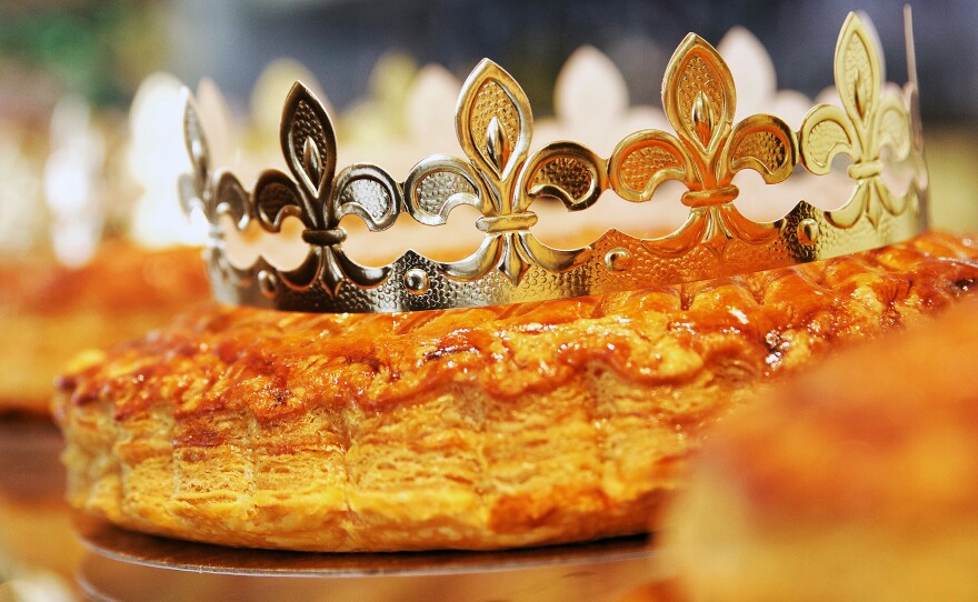 The gallette des rois from Duc de Lorraine, Montreal's oldest French patisserie, has flaky layers and a rich frangipane filling.