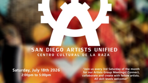 San Diego Artists Unified 7/18/2026 by Alejandro Morales Riveron Designed by Alejandro Morales Riveron copyright 2024 - 2026 Alejandro Morales Riveron