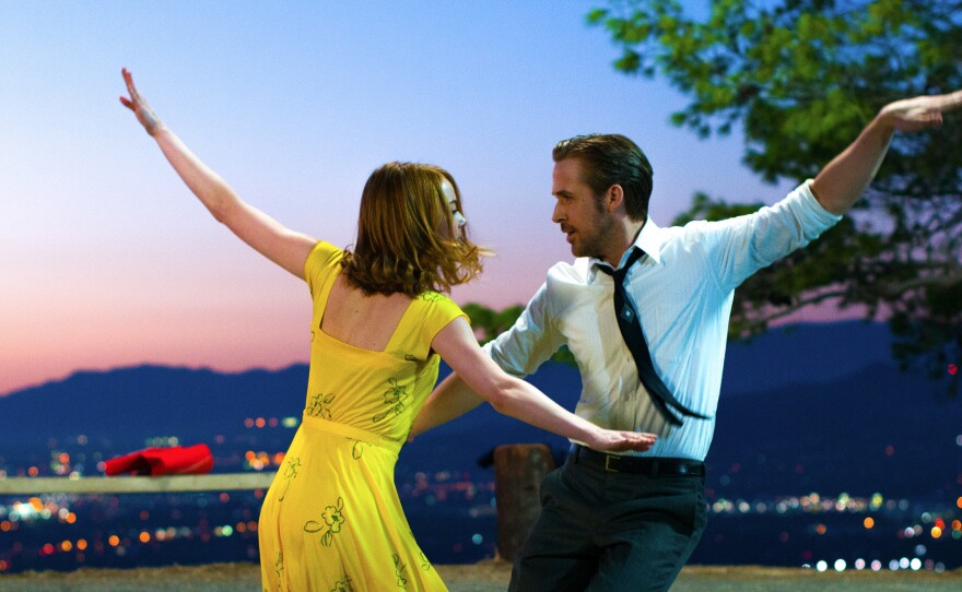 La La Land featuring, Emma Stone and Ryan Gosling, received 14 Oscar nominations.