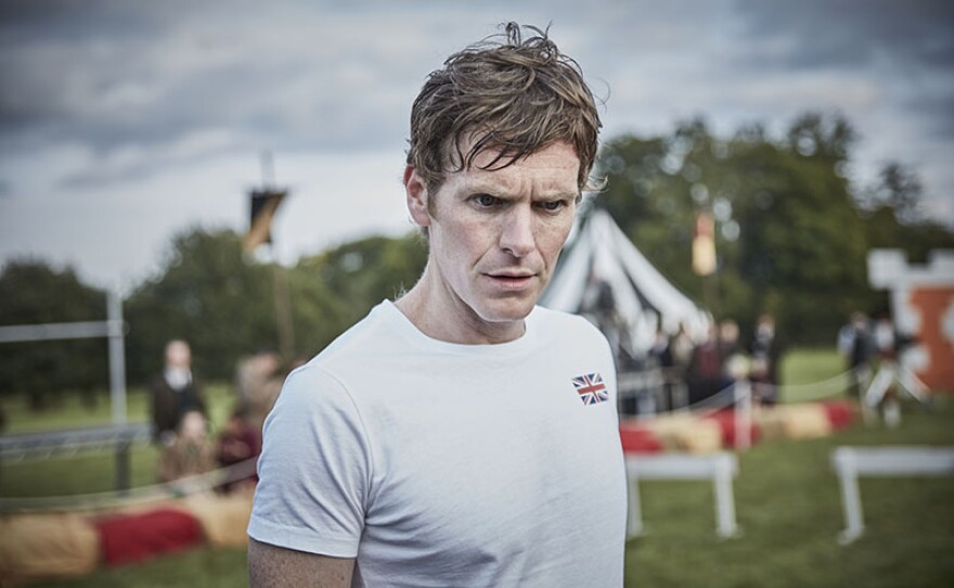 Shaun Evans as Endeavour Morse.