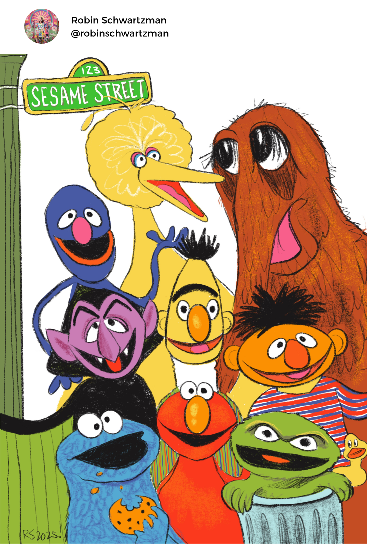 "Can you tell me how to get to Sesame Street?"