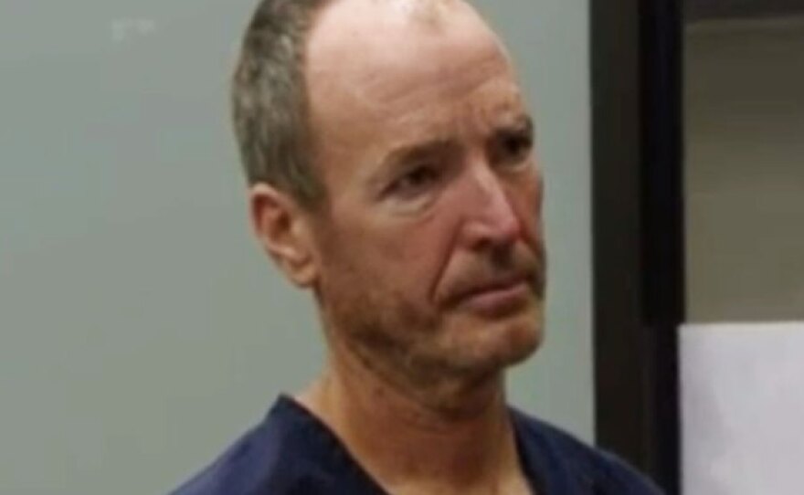 Mike Montana pleaded not guilty to shooting CBS News 8 sports director Kyle Kraska on Feb. 17, 2015.