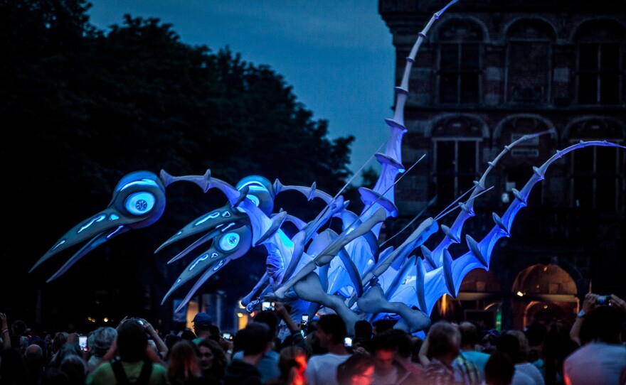 Close-Act Theatre's "Birdmen" is one of more than 20 immersive, site-specific works at this year's Without Walls Festival.