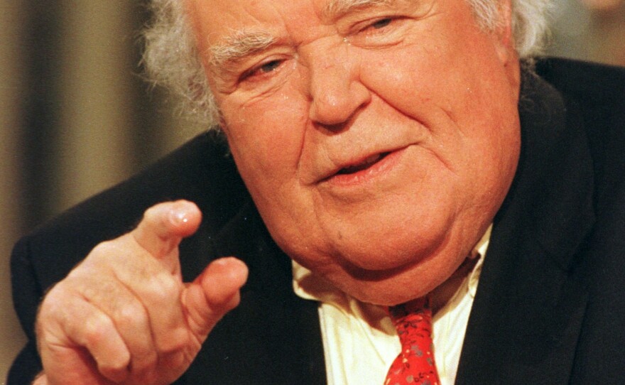 Journalist Jack Germond in August 2000 on NBC's