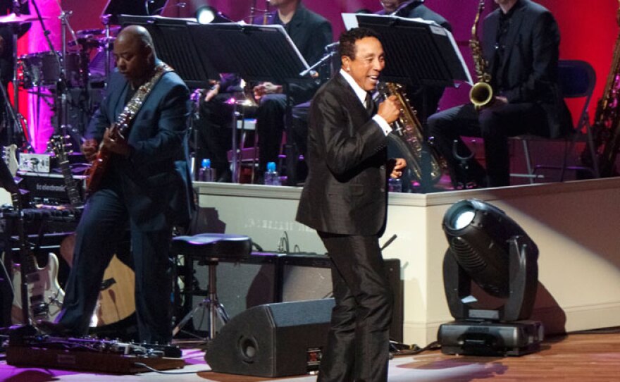 Honoree Smokey Robinson performs at the Library of Congress Gershwin Prize for Popular Song.