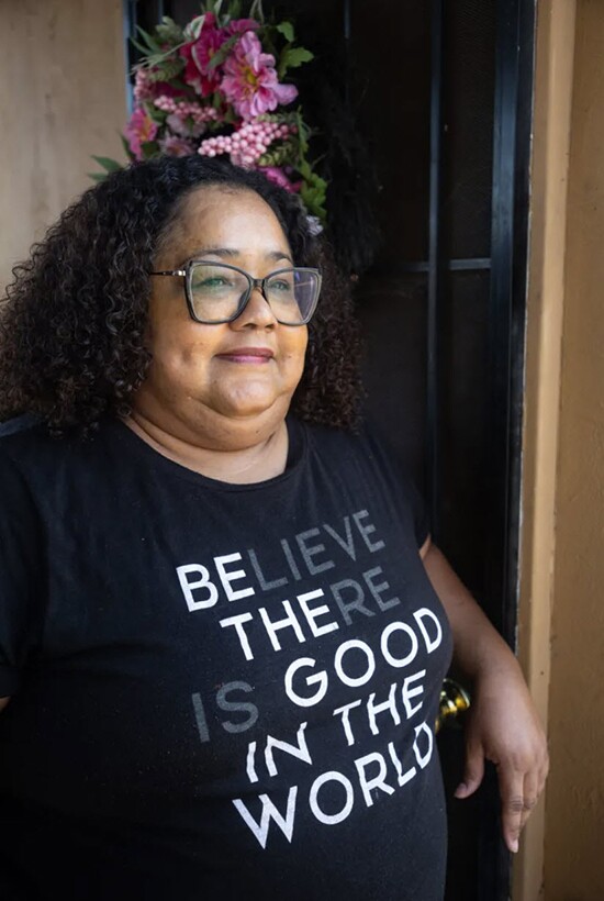 Kendra Sherman is photographed at her home in El Cajon, Aug. 8, 2024.