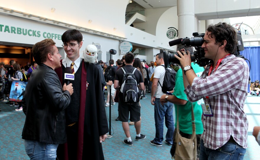 This Harry Potter look-alike was destined to get some attention.