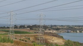 The site of a new outdoor mall proposed by Caruso Affiliated on the south side of the Agua Hedionda Lagoon in Carlsbad, May 12, 2015. 