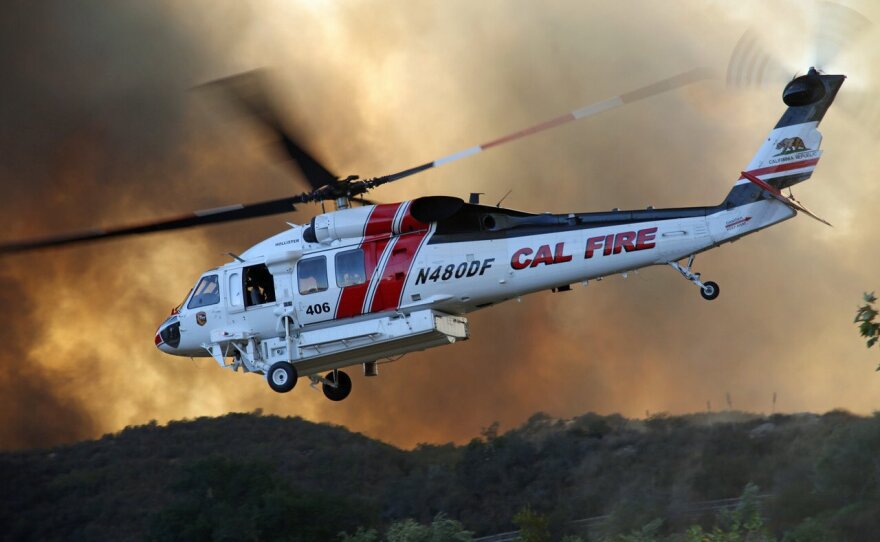 Chaparral Fire In Cleveland National Forest 13 Contained At 1,500