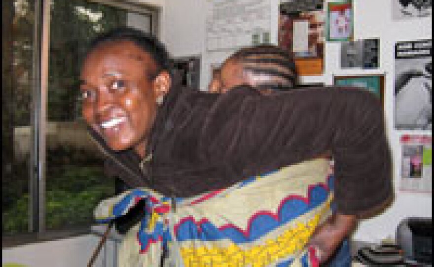 Aissata fled Mali so that her daughter would not have to undergo female genital mutilation. She lives in France illegally and went to GAMS, the French Women's Association for the Abolition of Sexual Mutilation, to file a request for political asylum.