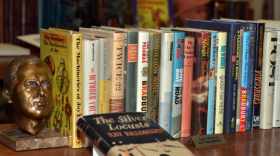 These first-edition books by Rad Bradbury are among the hundreds of signed volumes that are part of the "Golden Age of Science Fiction" collection, donated to the San Diego State library. 