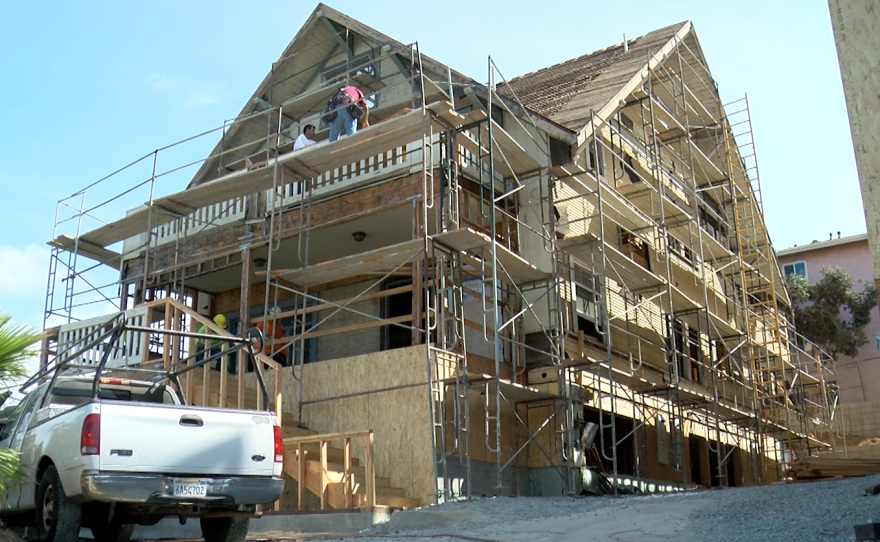 Truax House Restoration And Apartment Conversion Underway KPBS Public