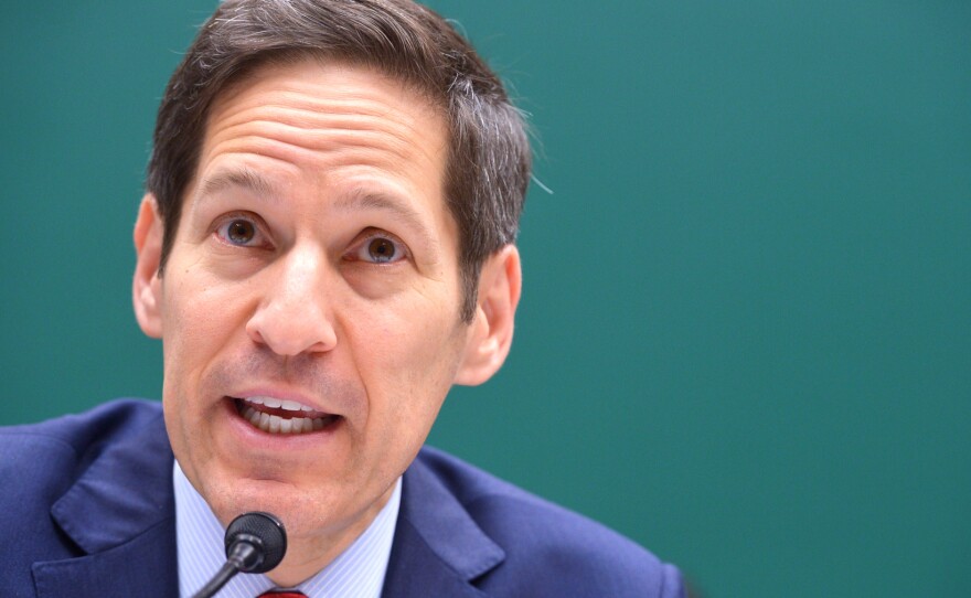 The CDC's director, Tom Frieden, testified before a congressional subcommittee Wednesday regarding a recent anthrax incident and lab safety improvements he's instituting.