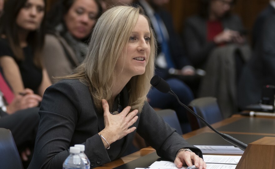 Kathy Kraninger, director of the Consumer Financial Protection Bureau, says in a letter that the Department of Education is getting in the way of efforts to police the student loan industry.