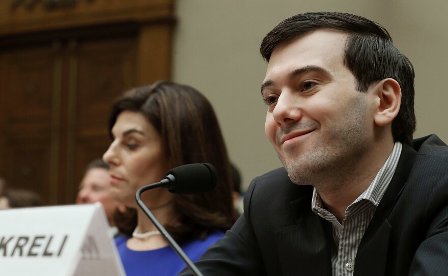 Martin Shkreli, former CEO of Turing Pharmaceuticals, appeared before the House Oversight Committee during a contentious hearing on drug pricing on Feb. 4, 2016.