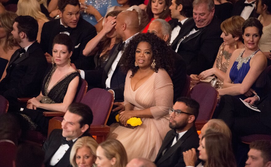 Oprah at the 87th annual Academy Awards, Feb. 22, 2015.