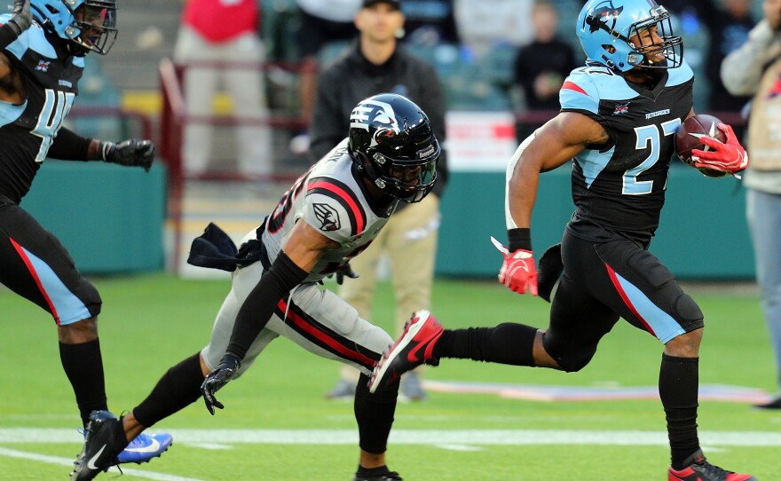 The 2020 reboot of the XFL made it through half the season before the COVID-19 pandemic forced the games to a halt.