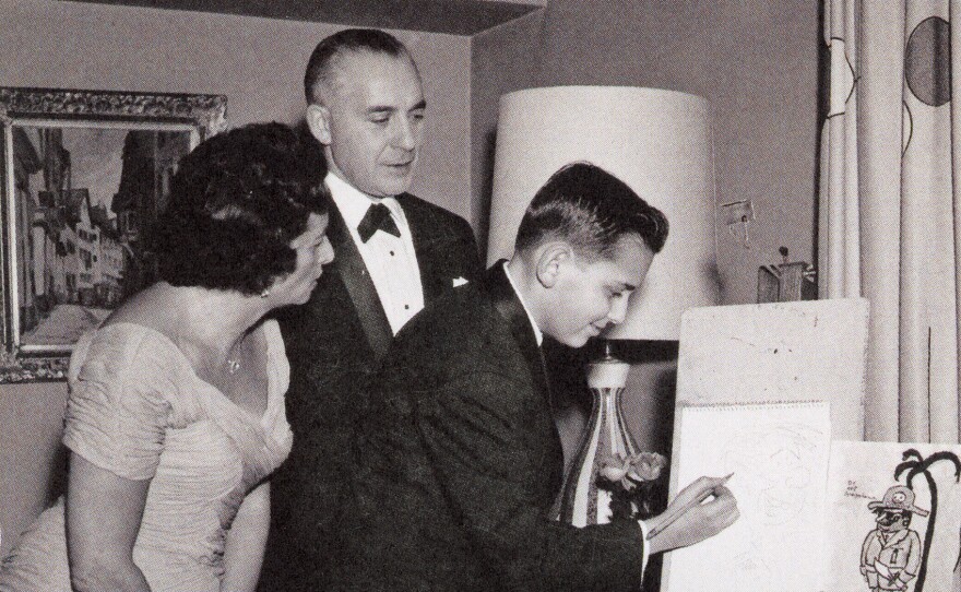 Art and his parents, Anja and Vladek. "Art Spiegelman: Disaster is My Muse"