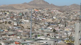 A view from a slum in Ciudad Juárez looking across the violent border town.