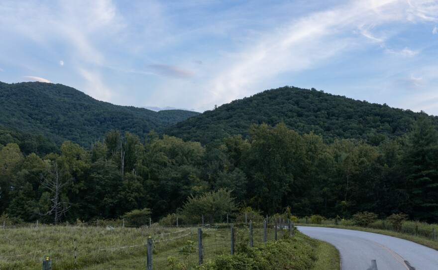 Douthitt and her sisters grew up in the Blue Ridge Mountains in Swannanoa, N.C.