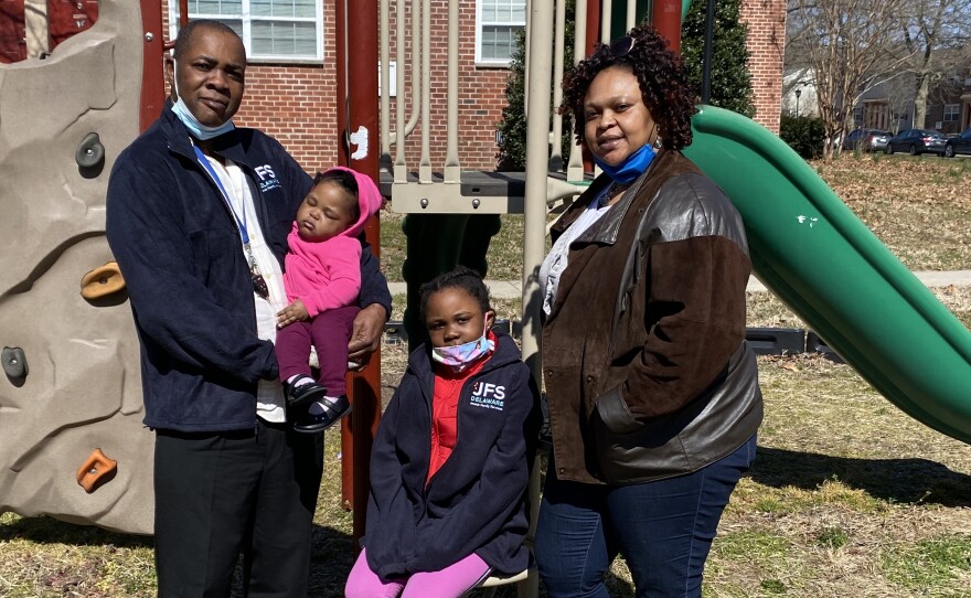 The Mulema family fled the Central African Republic, spent years in a refugee camp, and were eventually resettled in Newark, Del., by Jewish Family Services.