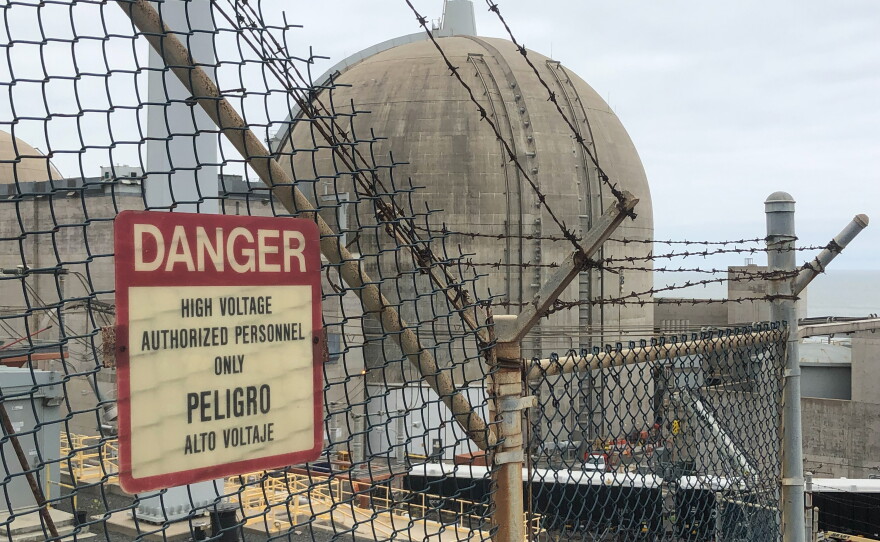 San Onofre Nuclear Generating Station (SONGS) is seen on June 9, 2023. 