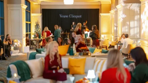Clicquot in the Clouds: An exclusive Champagne Lounge Experience