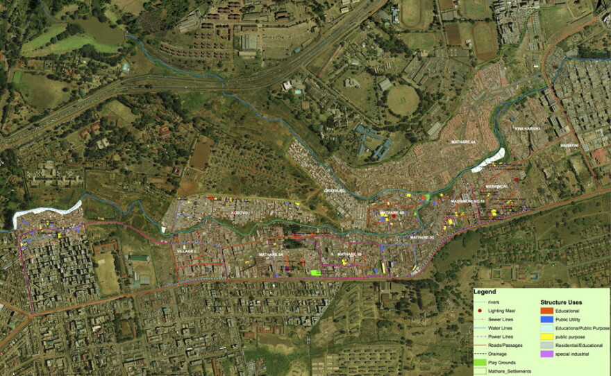 In Kenya, Using Tech To Put An 'Invisible' Slum On The Map | KPBS ...