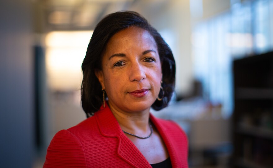 Susan Rice at NPR.