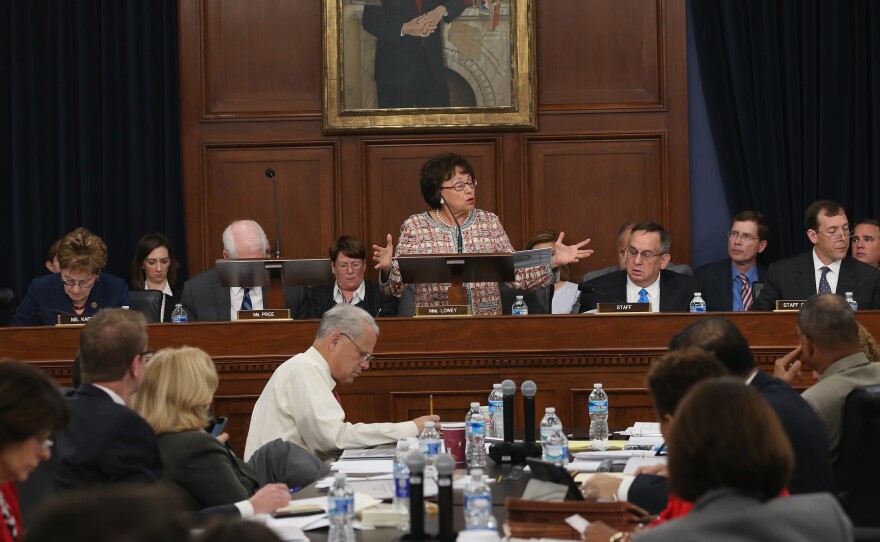 "Starving rail of funding will not enable safer train travel," Rep. Nita Lowey, D-N.Y., told the House Appropriations Committee Wednesday. Rep. Mike Simpson, R-Idaho, admonished Democrats: "Don't use this tragedy in that way," he said. "It was beneath you."