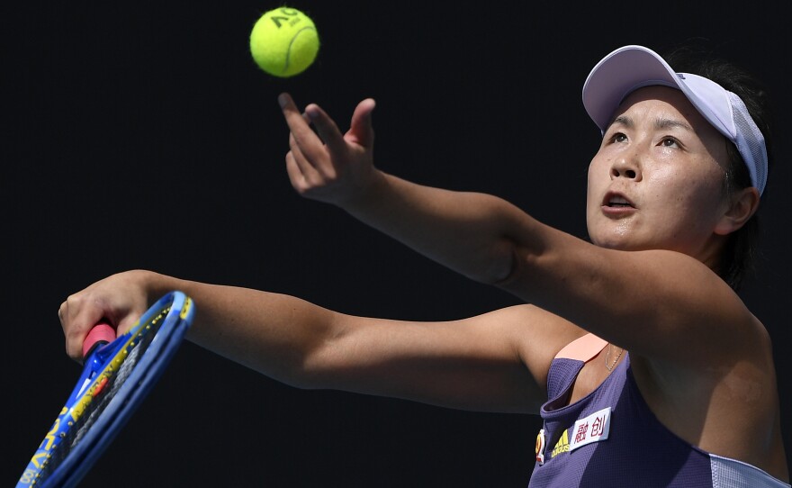 Chinese tennis star Peng Shuai was thought to have been missing since the beginning of November after making sexual assault allegations against China's former vice premier on social media.