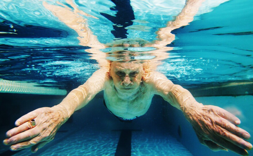 As we age, our muscles deteriorate, and they don't repair as quickly as they used to.  But the good news is that exercise and weightlifting can still make muscles stronger.