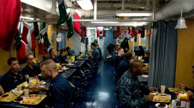 USS Benfold crew on December 6.