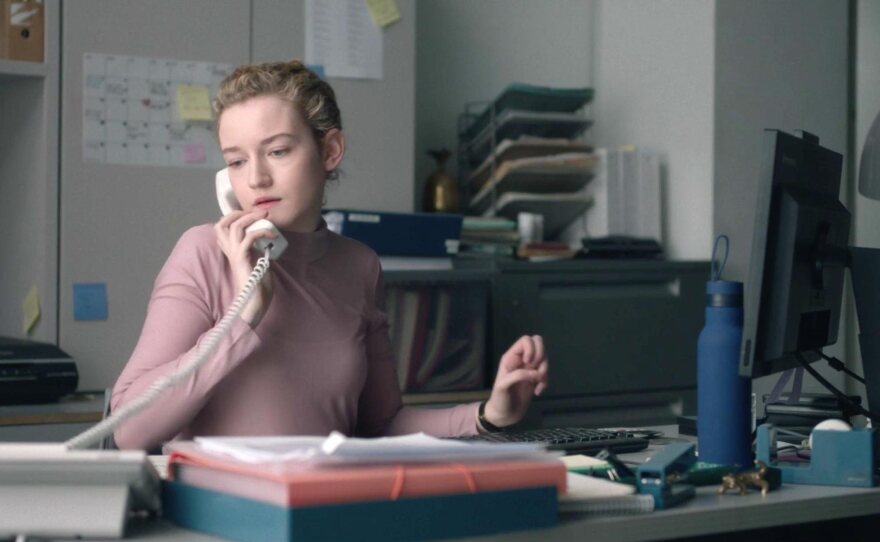 "The Assistant" follows Jane (Julia Garner) through a single grueling day.