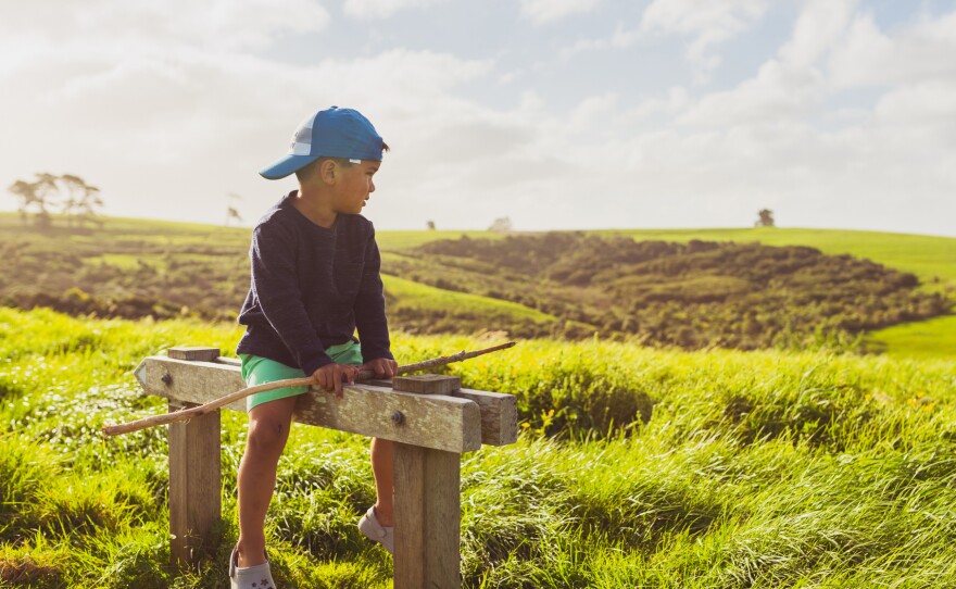 Research shows kids who spend two hours a day outside are less likely to develop myopia.