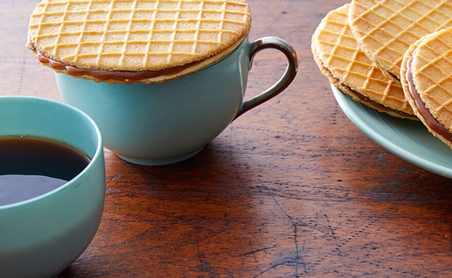 The Dutch enjoy a great variety of cookies, including stroopwafels made from two waffles sandwiched together with caramel.