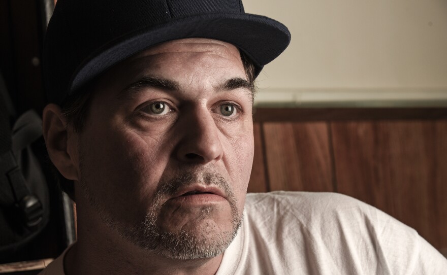 Mark Pruitt, 46, from southwest Baltimore, said lapsed Medicaid coverage meant he couldn't enter an addiction recovery program last year after he was released.