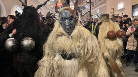 Krampuses take part in the annual Krampuslauf or "Krampus Run" on the evening of the Feast of St. Nicholas in the Austrian city of Salzburg. The tradition is centuries-old in the eastern parts of the European Alps.