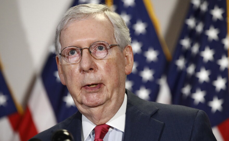 Senate Majority Leader Mitch McConnell says he does not supporting extending additional unemployment benefits that run out at the end of July.