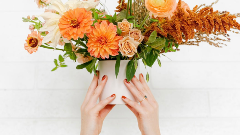 Flower Arranging 101: Thanksgiving Centerpiece Workshop