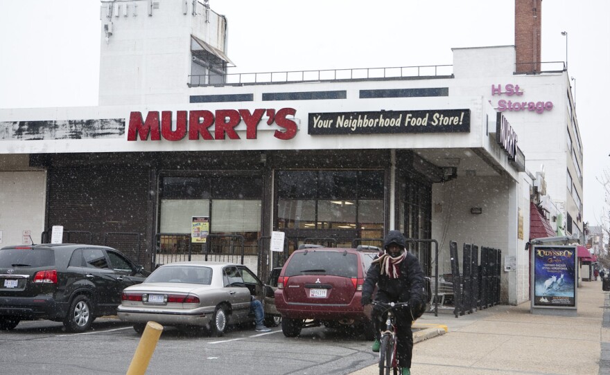 Murry's grocery store has anchored H Street NE for decades. Soon, the store will be replaced by a Whole Foods market and an apartment complex.