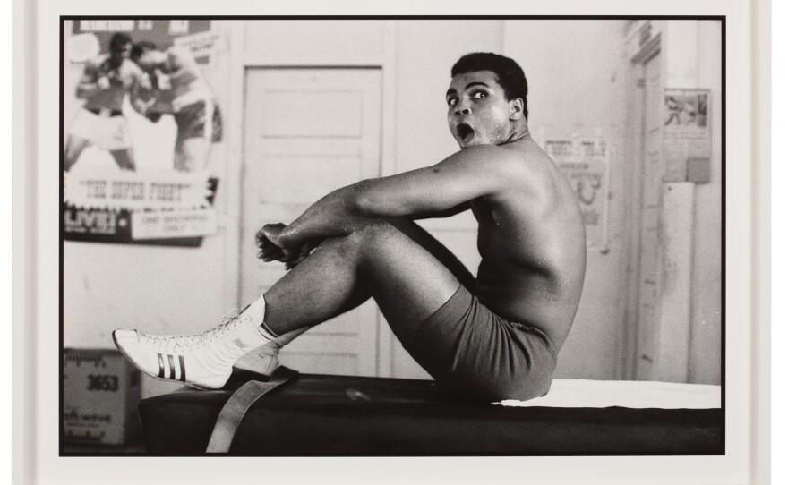 Muhammad Ali, as seen in this untitled 1970 Miami photograph by Gordon Parks, printed in 2018.