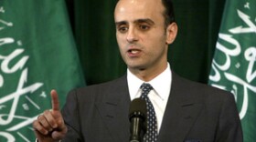 Adel al-Jubeir, shown in this 2004 photo, is Saudi Arabia's ambassador to the U.S. and was the target of an Iranian assassination plot, according to the U.S. government.
