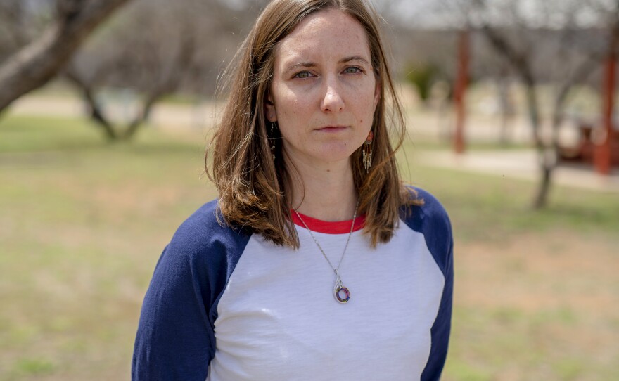 Kristen Randall publishes the local monthly newspaper, <em>Connection</em>. She moved her family to Tucson, Ariz., after receiving harassing messages and threats for several years. She still comes back to Arivaca on weekends.