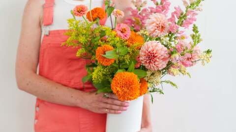 Becoming a Florist Series: Tall Arrangement Workshop