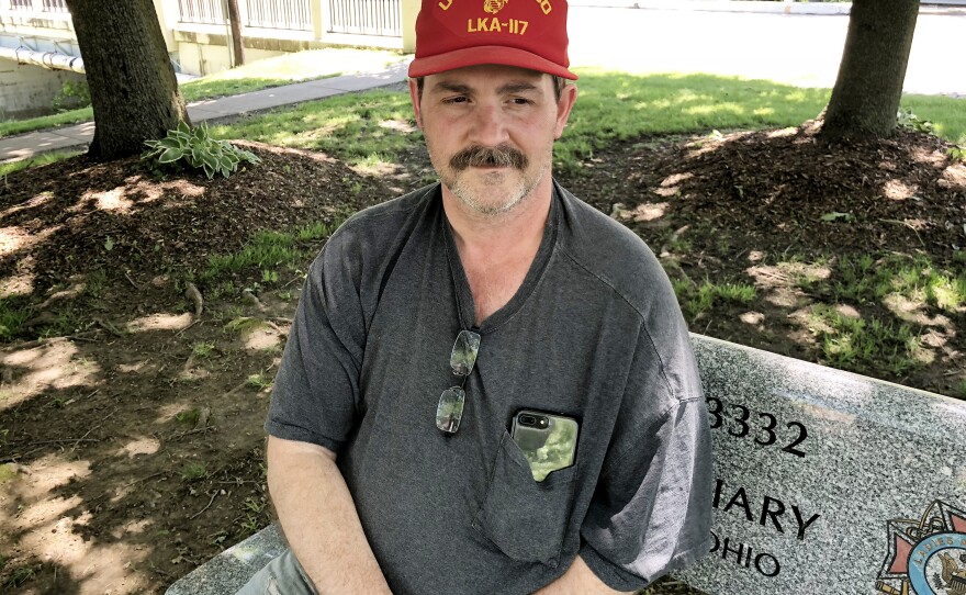 Bill Almashy says when he first heard about President Trump's tariffs he liked the idea. He still does, but he doesn't understand why the company he works for should be punished for importing steel.