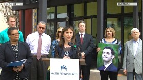 Dr. Roneet Lev chairs the San Diego County Prescription Drug Abuse Task Force. She spoke at a meeting in San Diego on March 11, 2015.