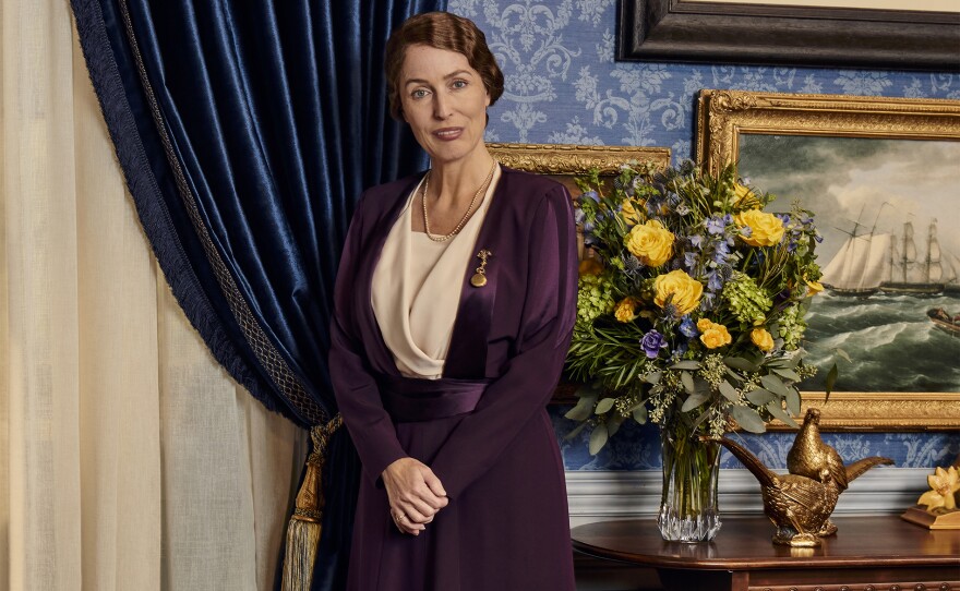 Gillian Anderson as Eleanor Roosevelt in THE FIRST LADY.